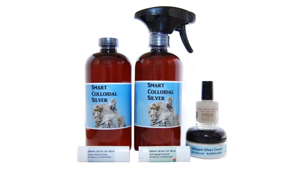 PPM Silver Personal Care Products